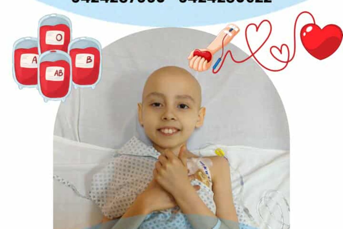 Solicitan donación de sangre para Jimmito Acosta, pequeño que lucha contra el cáncer