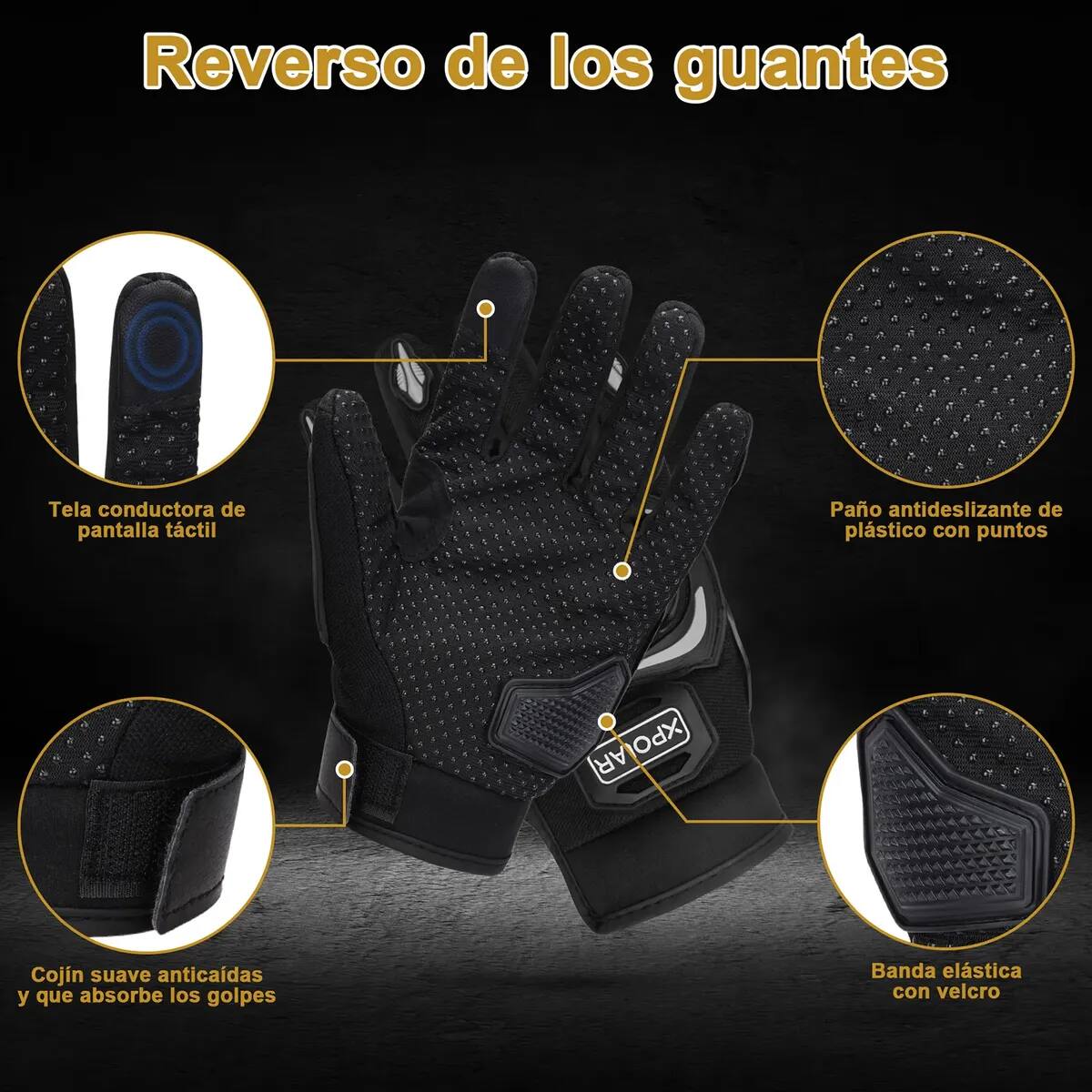 Guantes de protección para motocicleta | Mercado Libre