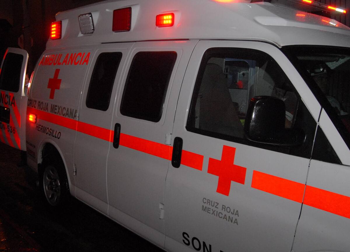 El herido fue trasladado a bordo de una ambulancia./ Foto Ilustrativa.