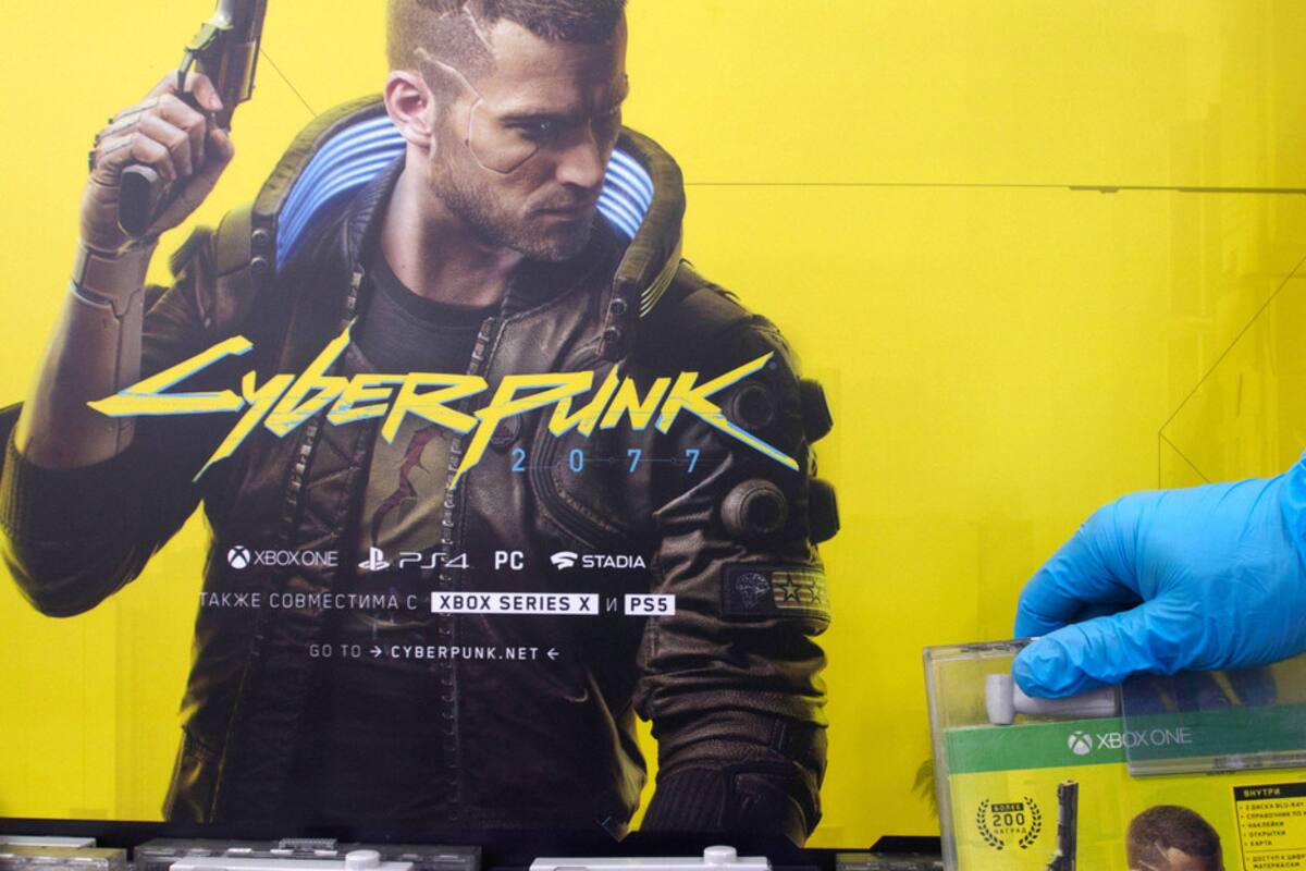 Las acciones de los desarrolladores del videojuego 'Cyberpunk 2077' se desploman