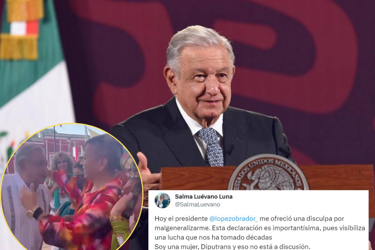 Diputada Salma Luévano acepta disculpas de AMLO tras malgeneralizarla: "Soy una mujer", aclara