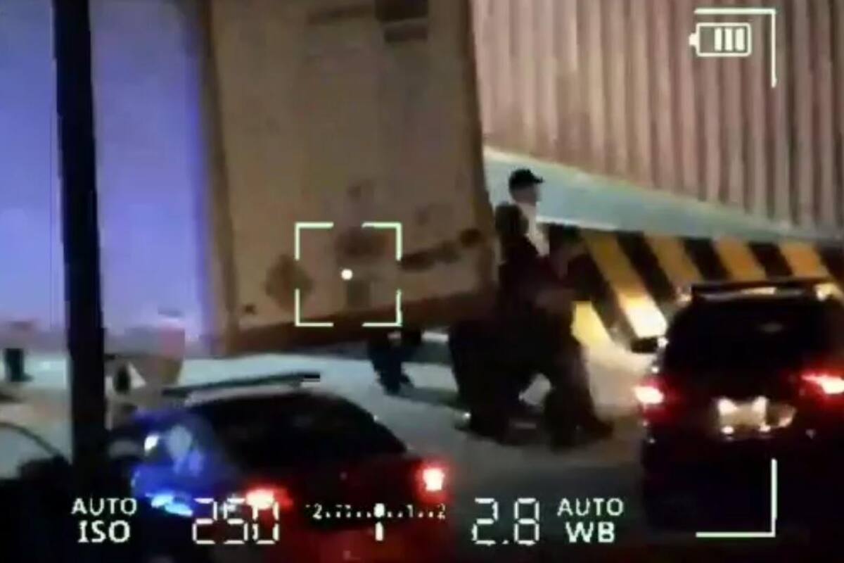 VIDEO | Policía Municipal detiene a sujeto por intento de robo en colonia Fuentes del Mezquital