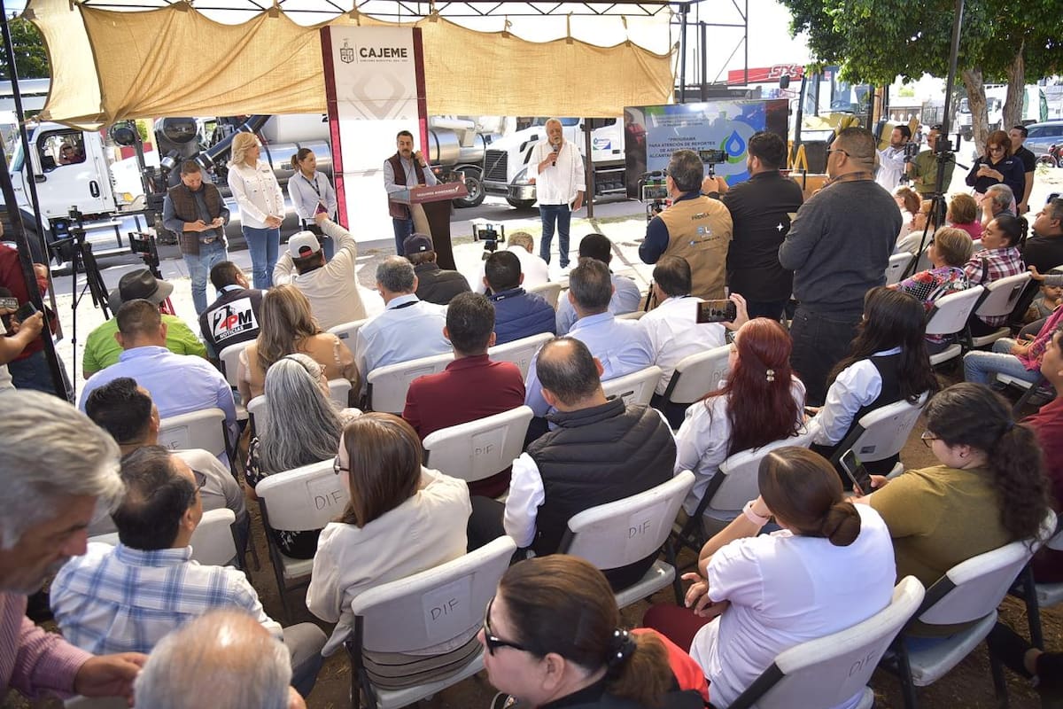 Cajeme lanza programa intensivo para reparar fugas de agua en 220 colonias