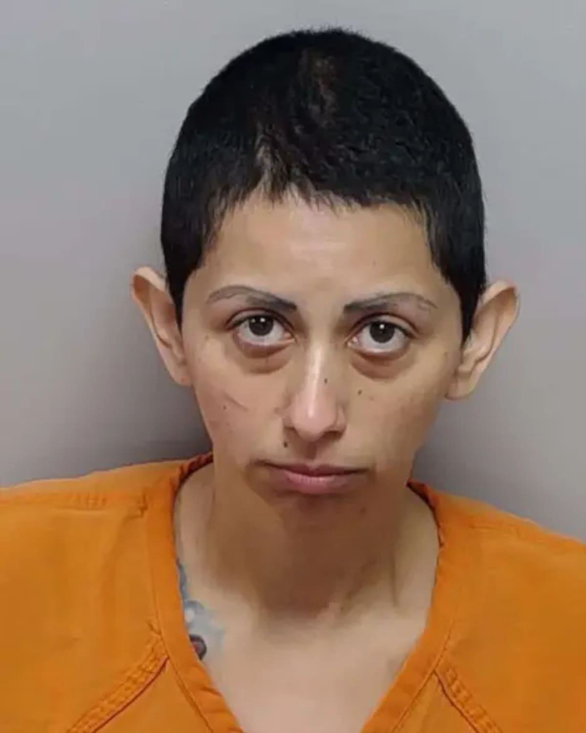 Marlene Vidal sollozó en su primera audiencia mientras sus familiares revelan que pidieron ayuda a las autoridades sin éxito. Foto: Cárcel del condado de Bexar
