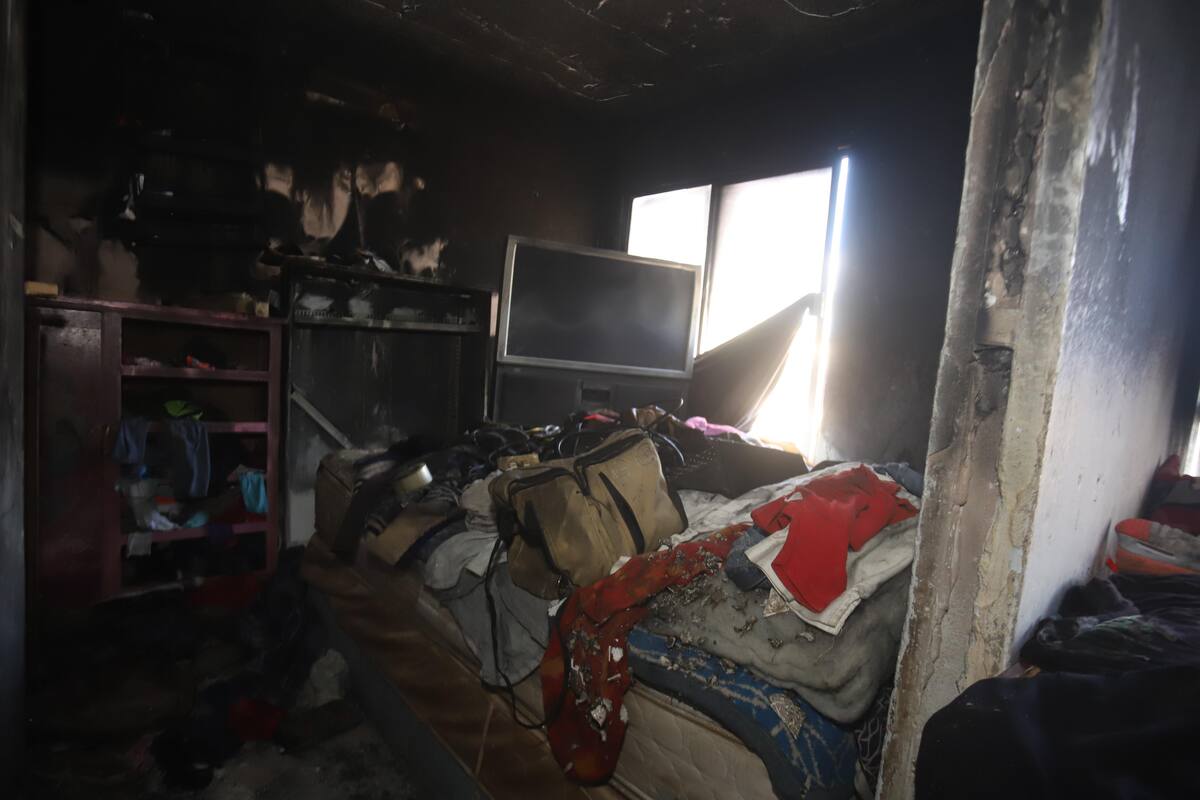 Tres años después vuelve a quemarse su vivienda
