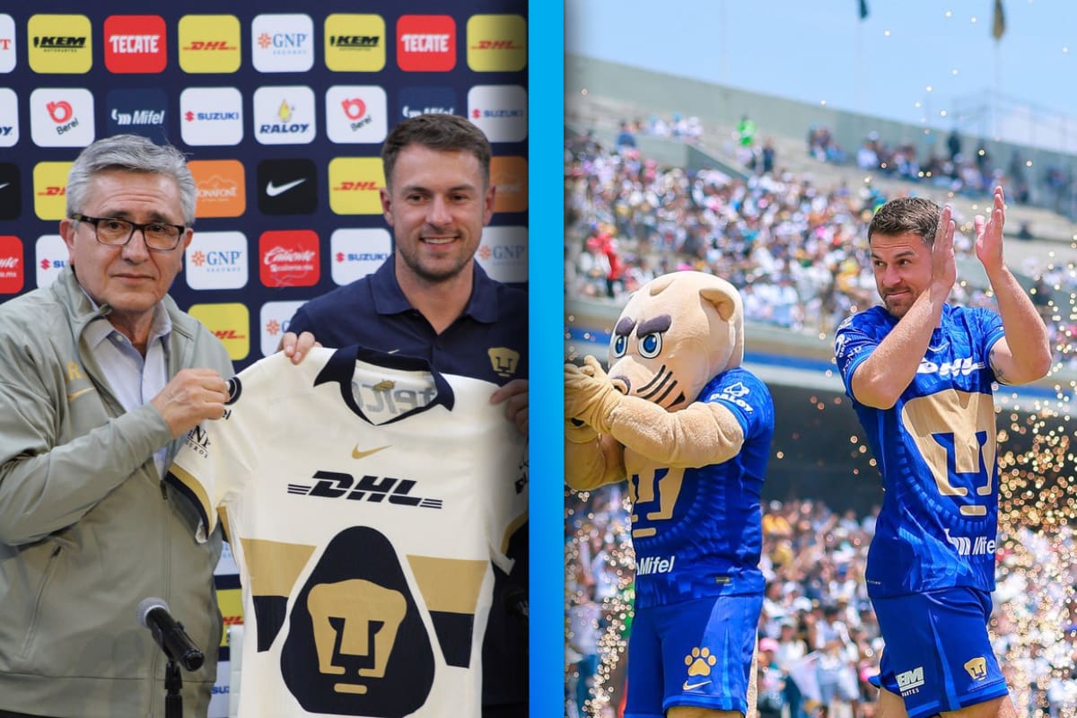 ¿Hasta cuándo podrá debutar Aaron Ramsey con los Pumas?