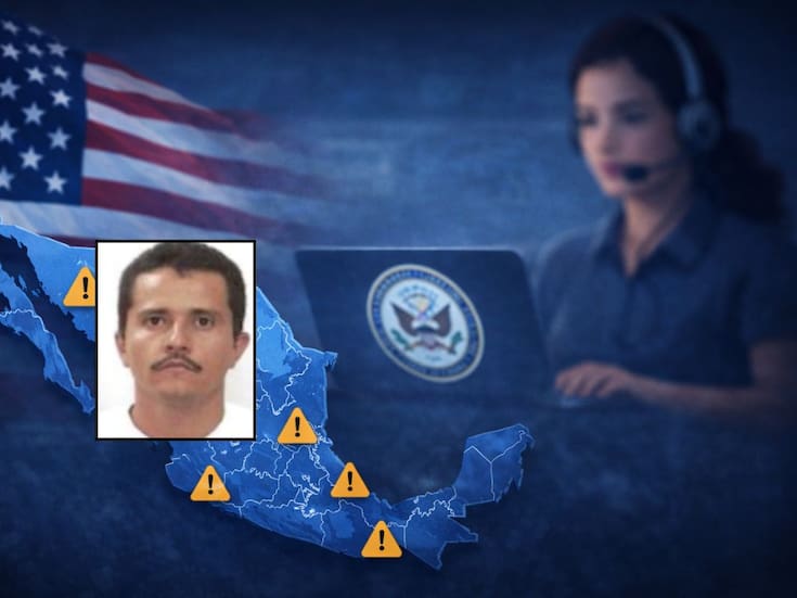 Estados Unidos activa línea de atención 24/7 para sus ciudadanos en México tras violencia por la caída de “El Mencho”; el servicio ha recibido más de mil llamadas y la Embajada levantó la recomendación de resguardarse en casa