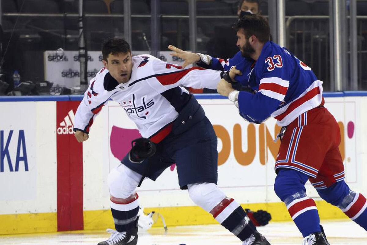 VIDEO VIRAL: Partido de hockey en NHL inicia con pelea entre todos los jugadores