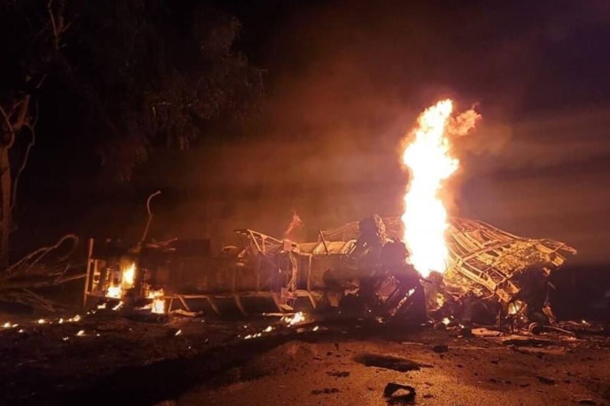 Hidalgo: Accidente en carretera Victoria-Monterrey deja 14 personas calcinadas