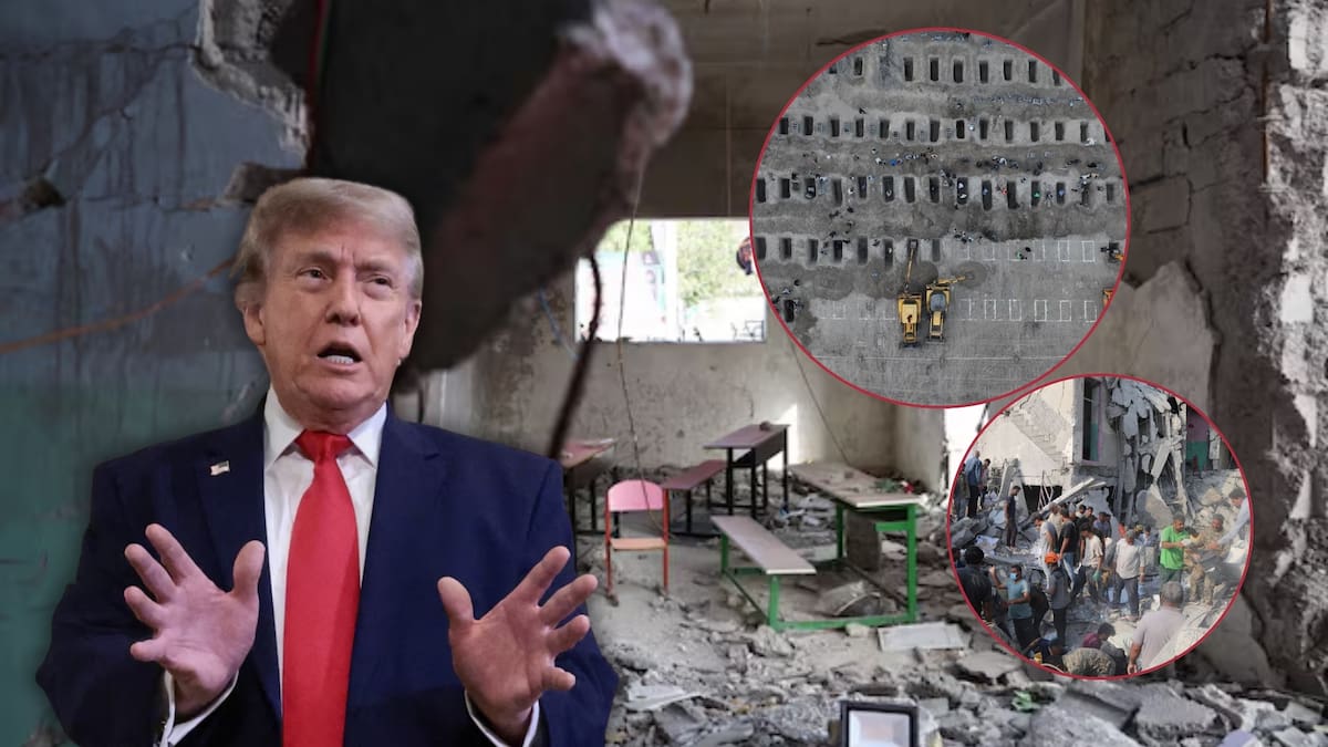 Trump dijo que quizás nunca se sepa quién tuvo la culpa del ataque contra una escuela de niñas en Irán, mientras el Pentágono mantiene abierta la investigación