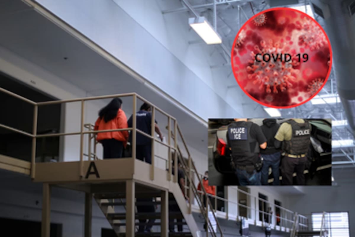 Brote de Covid-19 en centro de detención de ICE de California; ICE niega liberaciones pese al aumento de casos