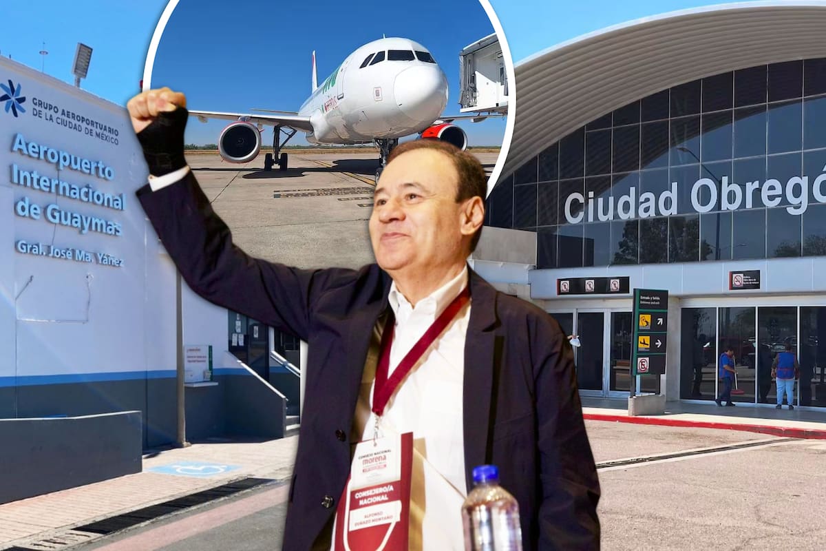 Ampliarán pistas y renovarán aeropuertos de Ciudad Obregón y Guaymas, anuncia Alfonso Durazo
