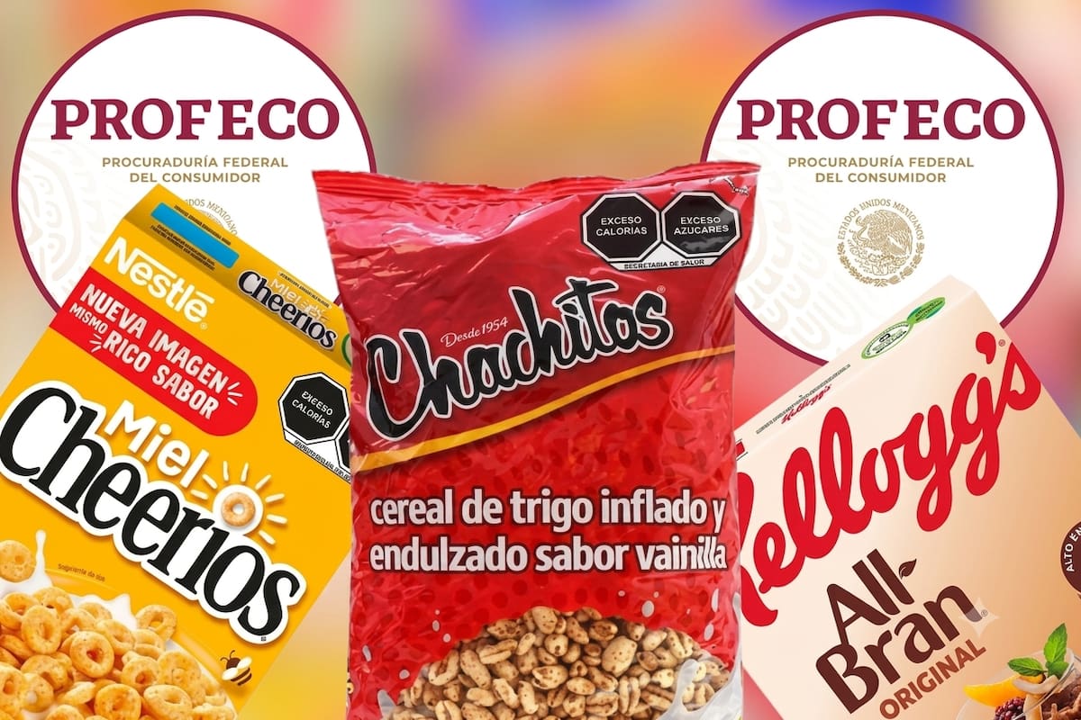 Profeco analiza diferentes tipos y marcas de cereales y concluye que Chachitos, All-Bran y Cheerios son las opciones más saludables del mercado