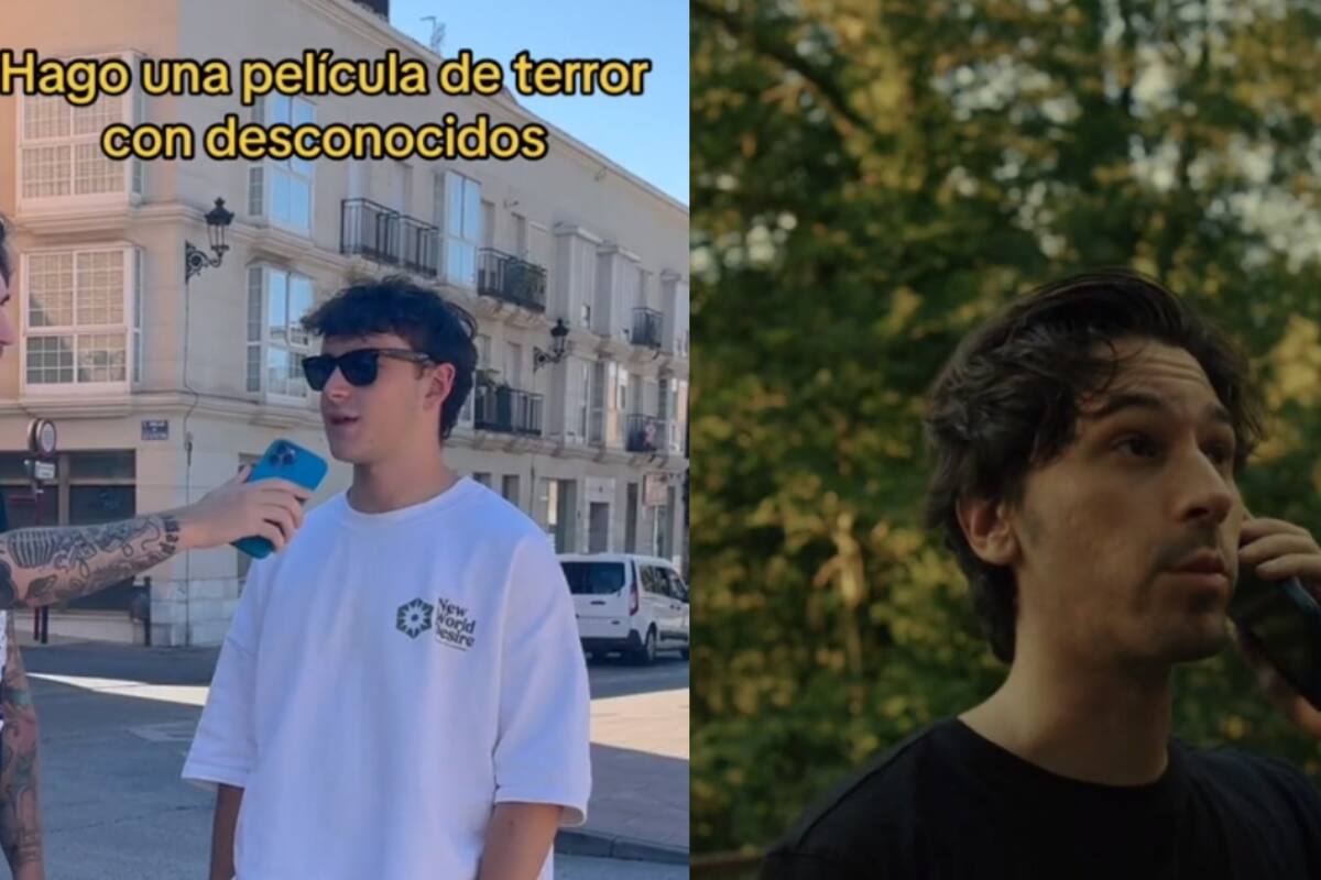 Joven crea cortometrajes con palabras al azar que escogen las personas que entrevista en la calle