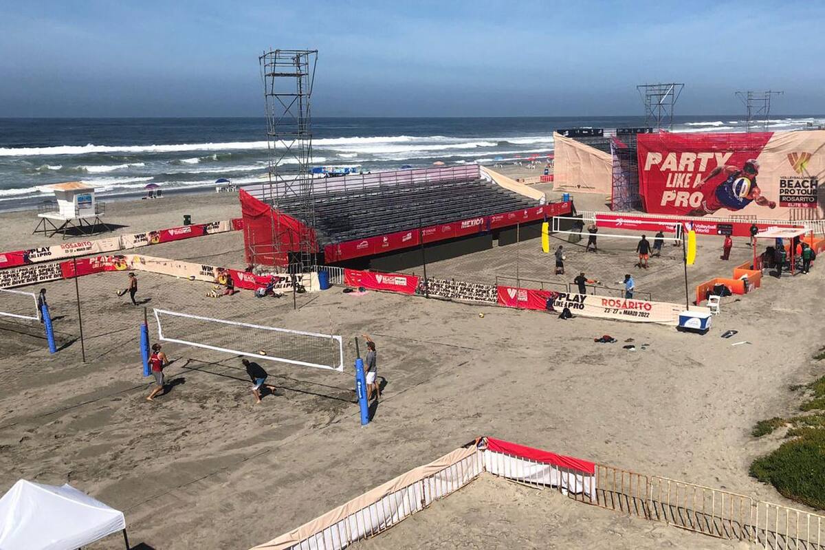 Mundial de Volibol: Comienzan a llegar participantes a Rosarito