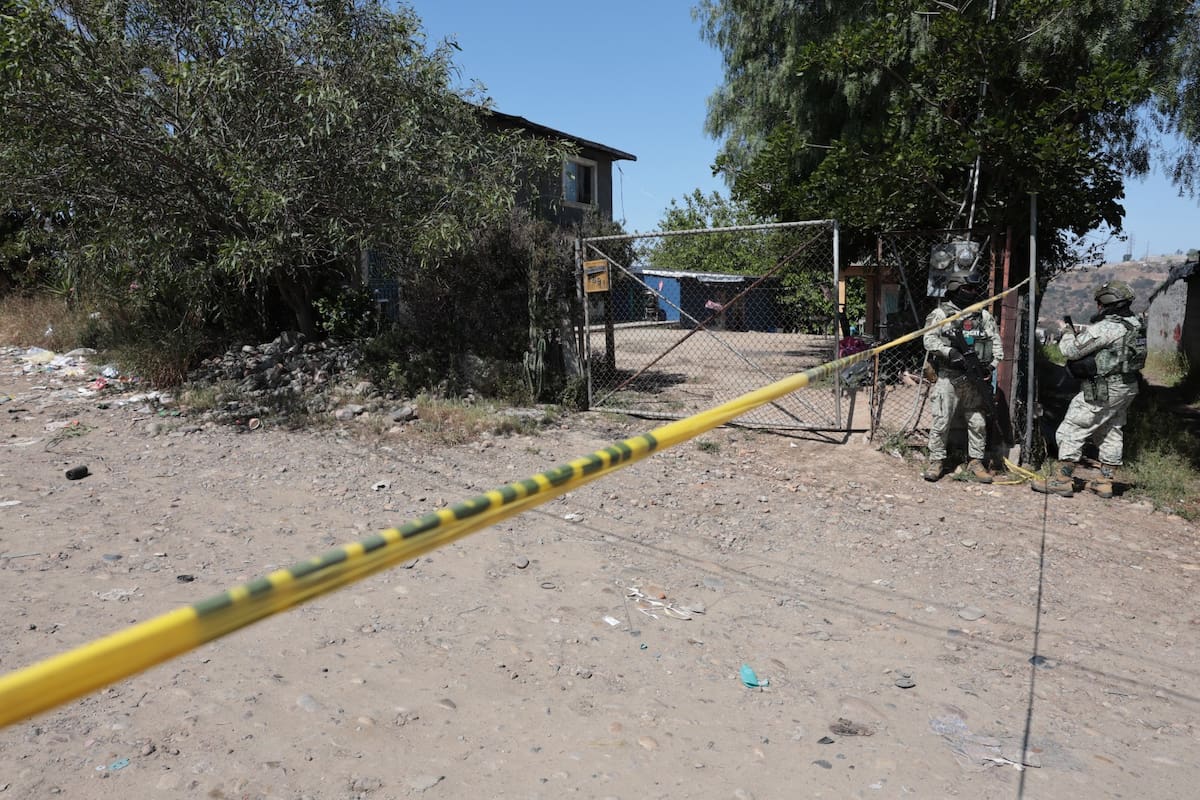 Desde el 15 de abril del presente año se realizó el primer cateo en la propiedad. Foto: Sergio Ortiz
