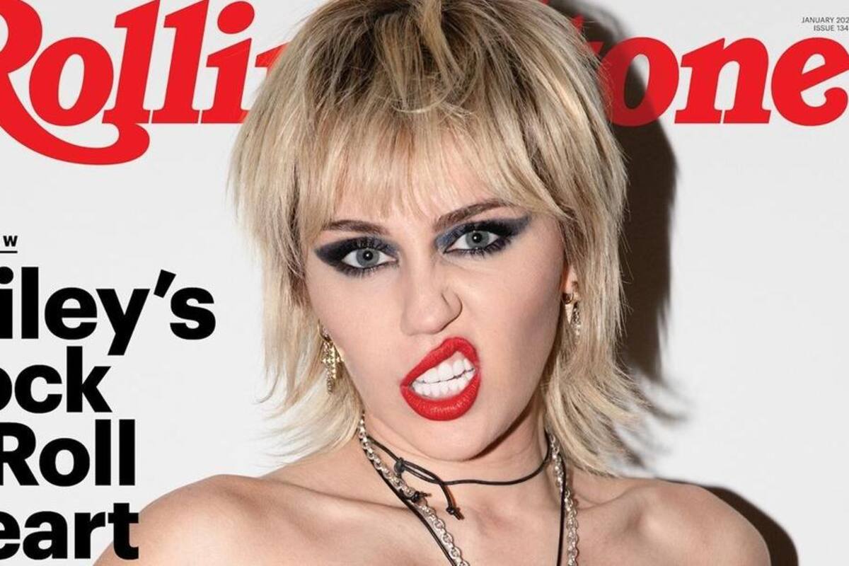 Miley Cyrus posa en topless para la portada de la revista Rolling Stone