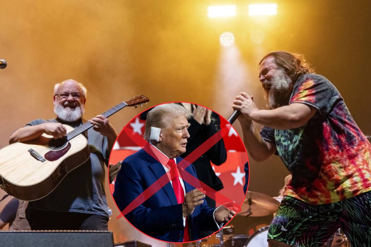 Trump: Jack Black cancela tour porque Kyle Gass pidió que “a la próxima no fallen el tiro” contra el expresidente