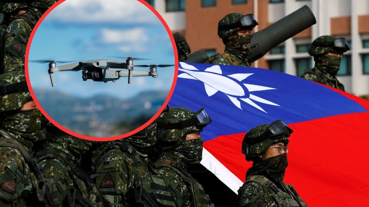 Dron chino viola espacio aéreo en isla controlada por Taiwán durante 4 minutos y eleva la tensión en el Mar del Sur de China