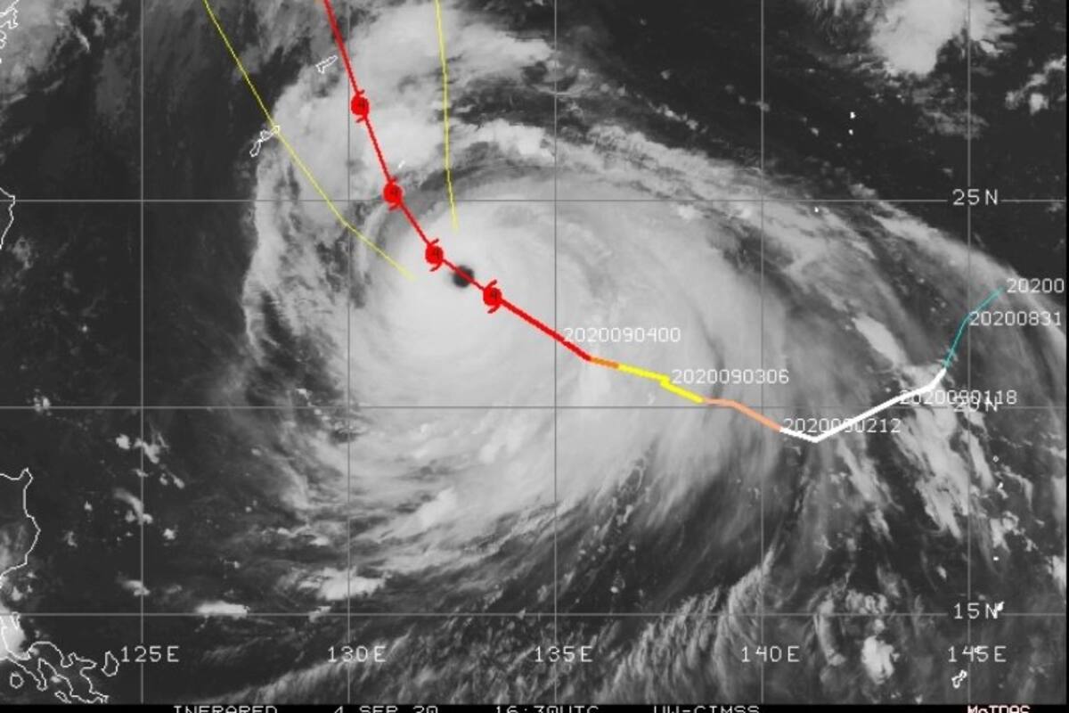 Avance del tifón Haishen insta a evacuar a más de 5 millones en sur de Japón
