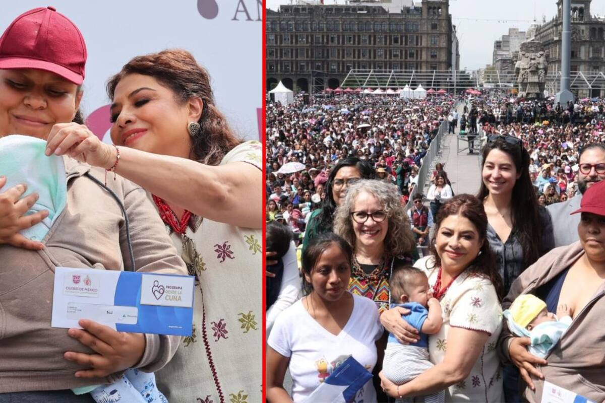 Clara Brugada impulsa bienestar infantil con apoyos de $2,200 pesos bimestrales a familias con hijos pequeños a través del programa “Desde la Cuna”; entrega más de 22 mil apoyos