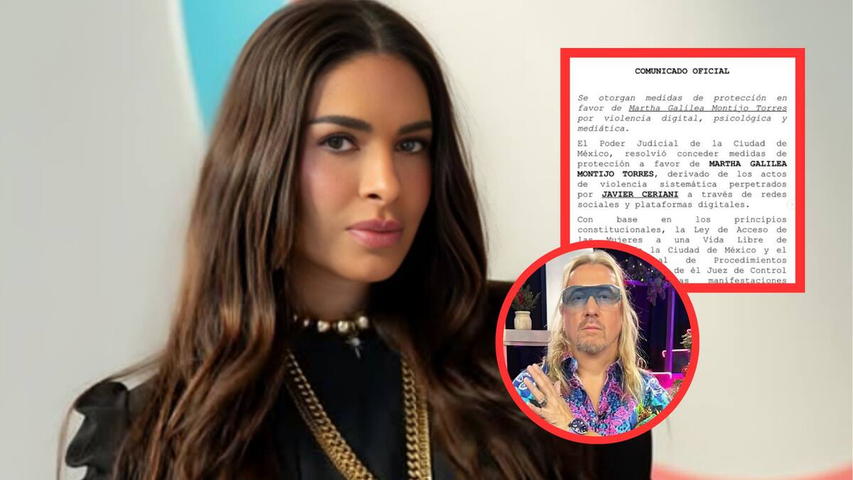 Galilea Montijo obtiene medidas de protección contra Javier Ceriani por violencia digital.