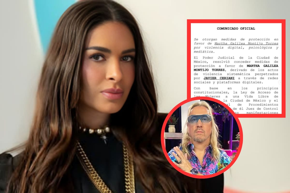 Galilea Montijo obtiene medidas de protección contra Javier Ceriani por violencia digital