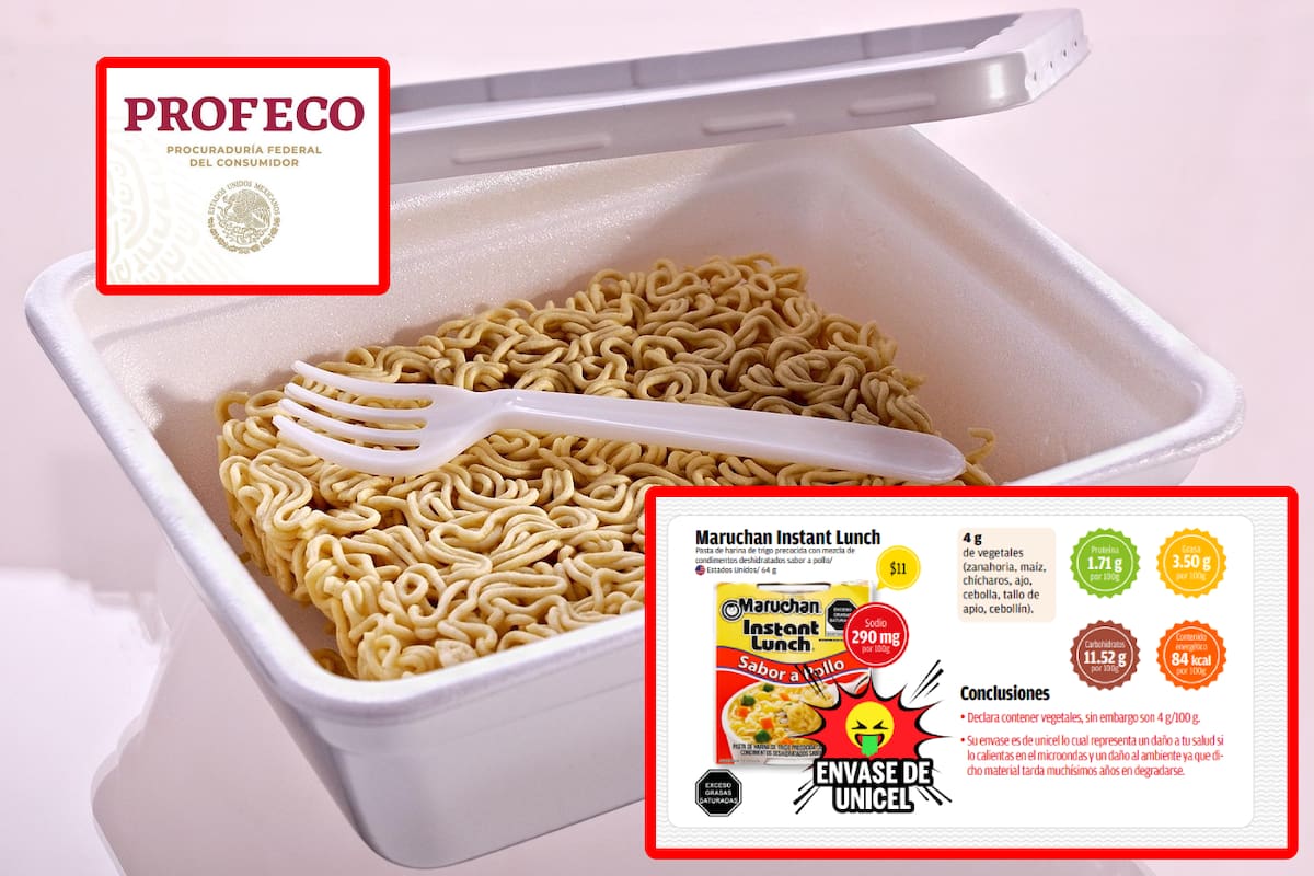 La razón poco conocida por la que la sopa Maruchan es peligrosa para la salud, según la Profeco