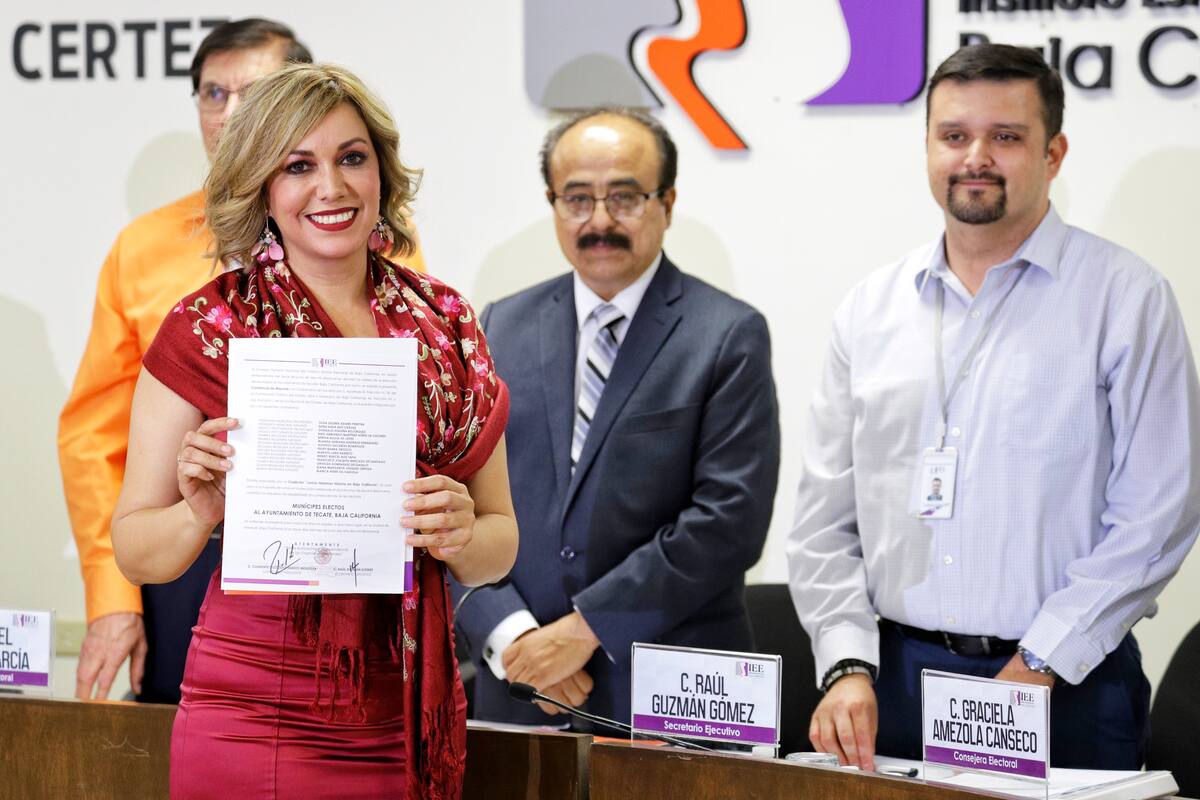 Tecate tiene como alcaldesa electa a Zulema Adams