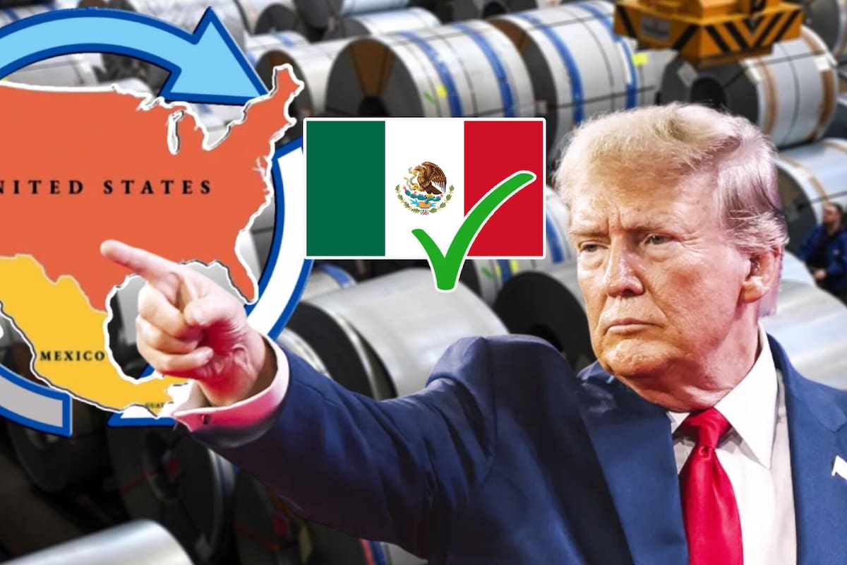 México cerca de lograr acuerdo con EEUU para eliminar aranceles del 50% al acero, esto informa Bloomberg