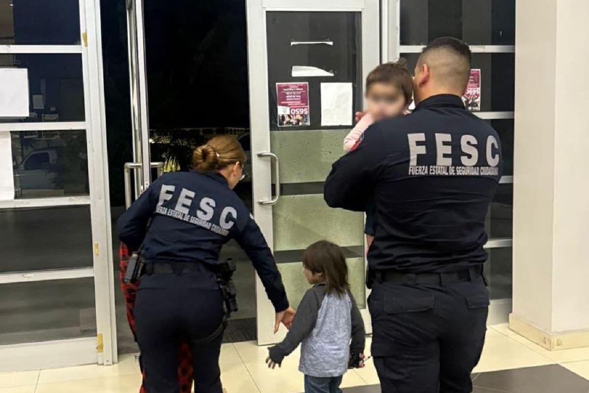 Resguardan a dos menores y detienen a sus padres