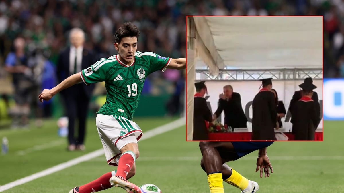 Gilberto Mora se gradúa de preparatoria en Tijuana