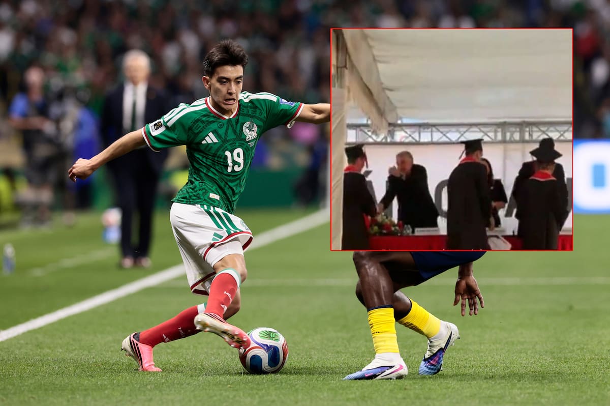 El mediocampista de Xolos y la Selección Mexicana, Gilberto Mora, concluyó sus estudios de preparatoria en el Colegio Alemán Cuauhtémoc Hank de Tijuana, aunque no pudo asistir a la ceremonia de graduación debido a sus compromisos tras la Copa Mundial de la FIFA 2026. Foto: Archivo