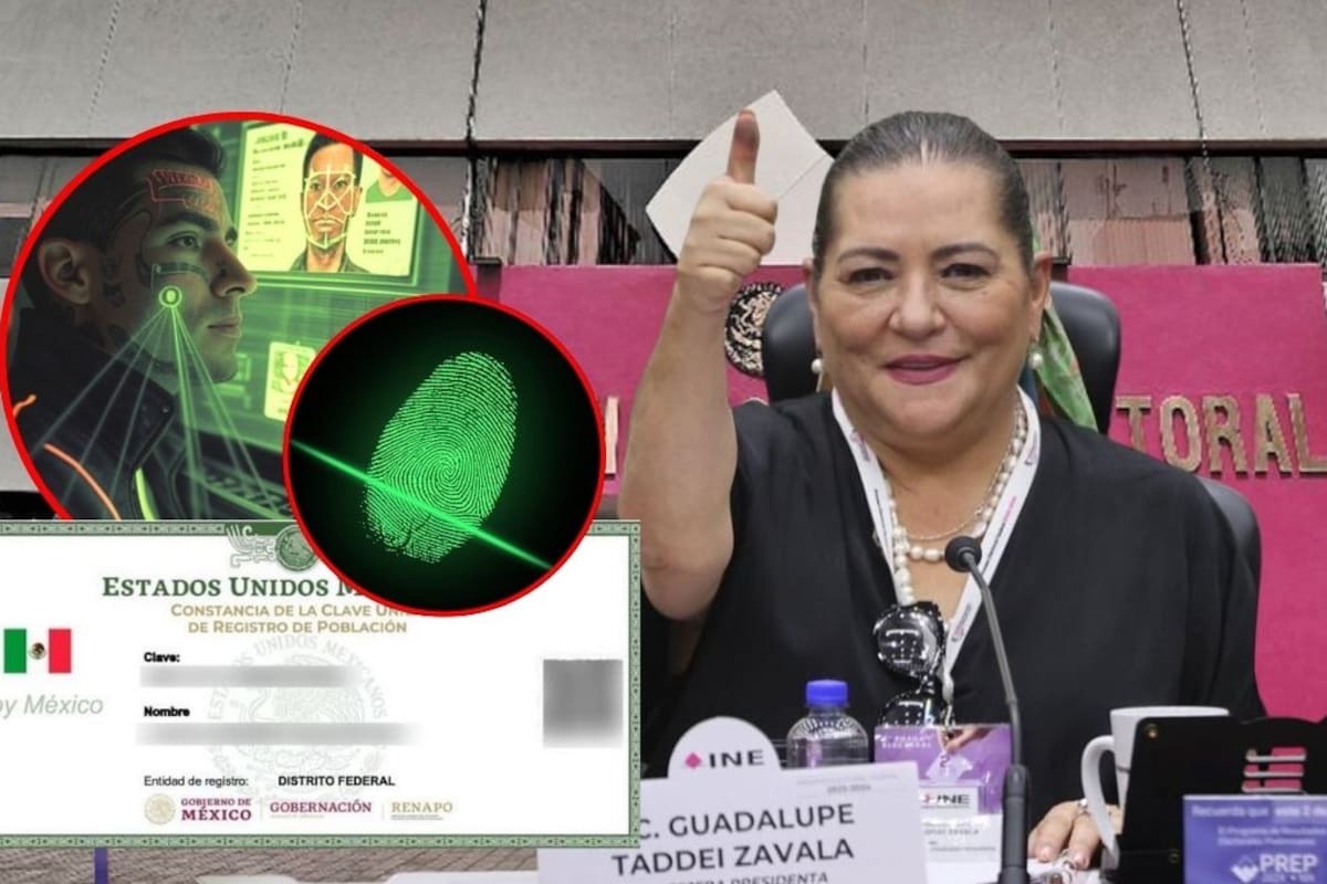 Guadalupe Taddei aclara que el INE no entregará el Padrón Electoral al gobierno federal; la credencial para votar y la CURP biométrica son documentos distintos y no se compartirán datos personales