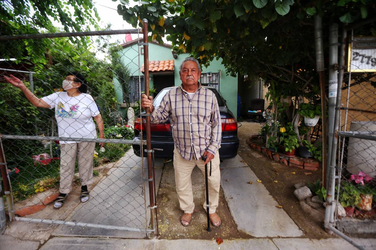 “A mi edad, lo que queda es protegerse y nada más"