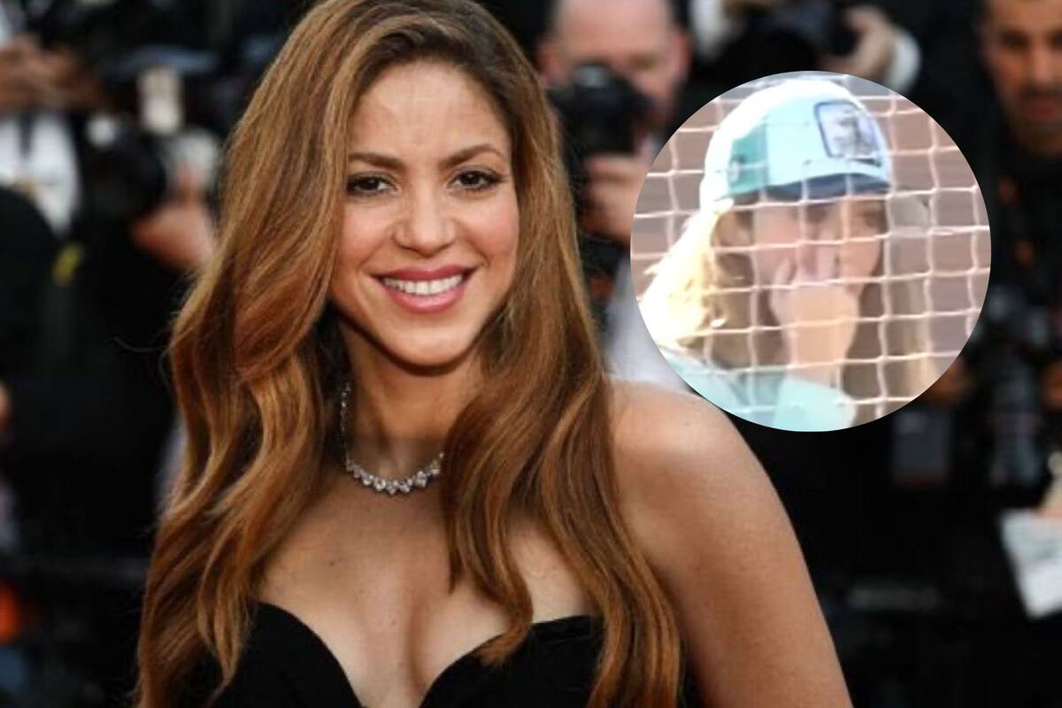 VIDEO: Se le vio a Shakira “sacando el dedo” en un partido de su hijo ¿Fue a Piqué?