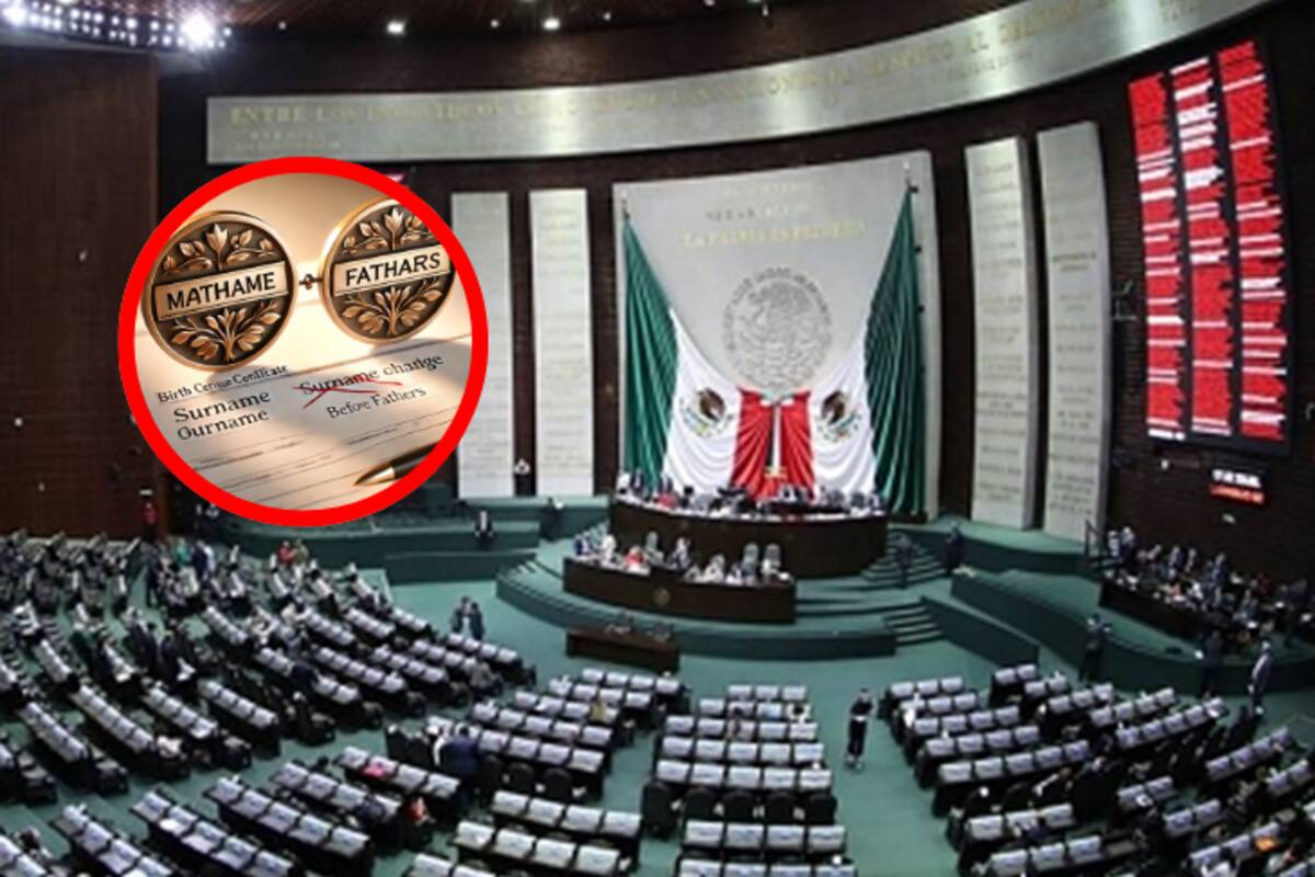 Diputados frenan reforma sobre el orden de los apellidos