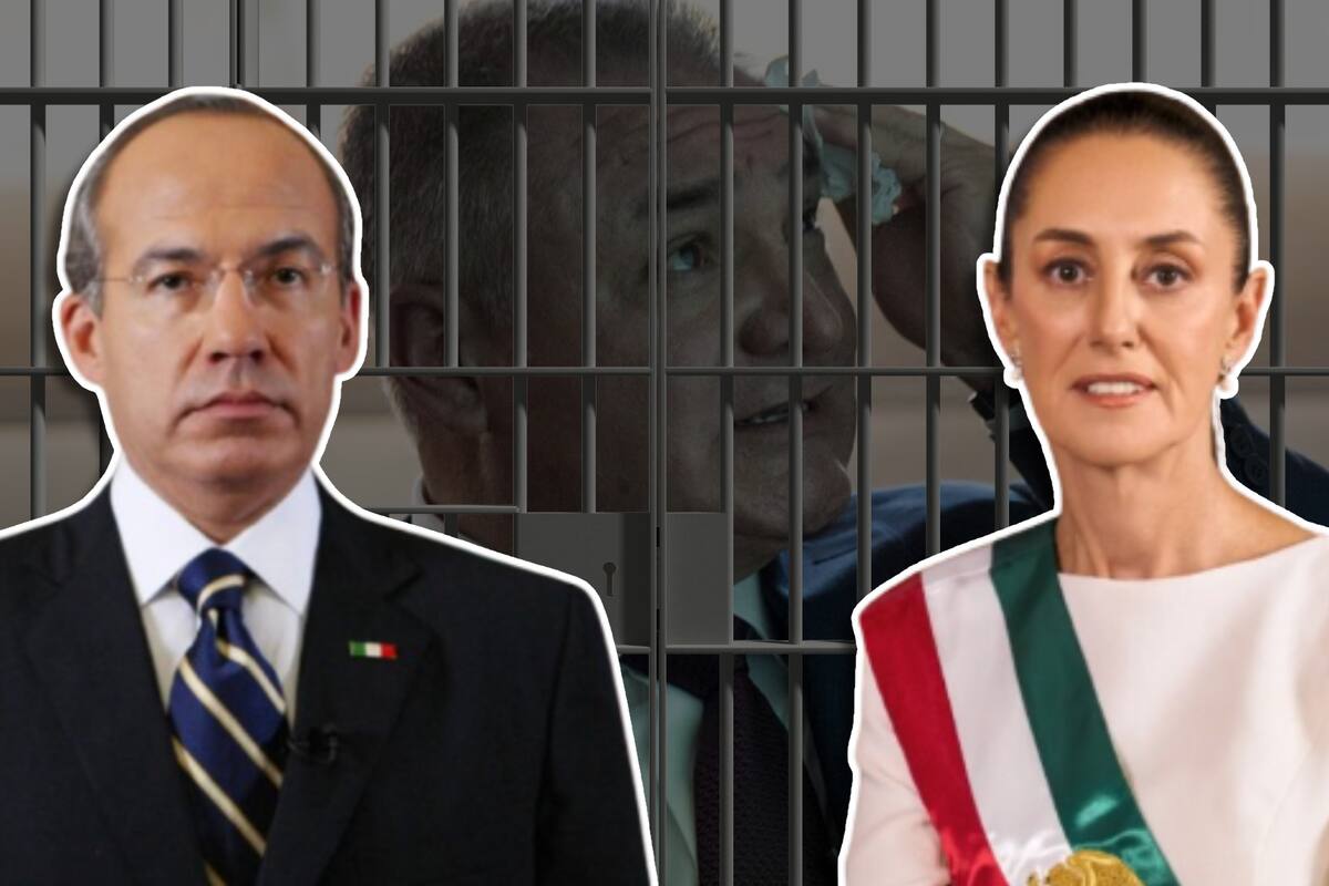 “No tiene responsabilidad de gobiernos pasados”: Calderón apoya a Sheinbaum y la insta a unir a la sociedad frente al crimen organizado, ante el caso de García Luna