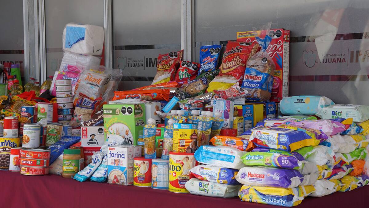 El Oratorio Salesiano San Francisco de Sales recibió alimentos no perecederos, artículos de higiene personal, de limpieza, así como artículos para bebés.