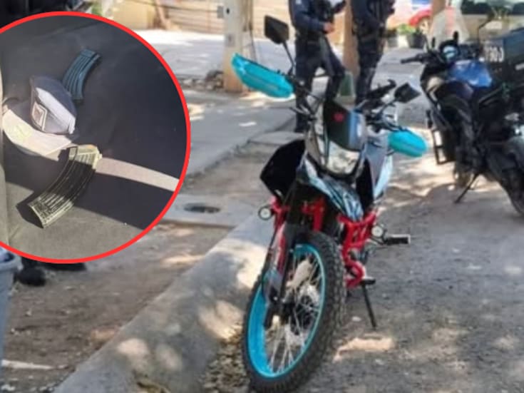 En Culiacán aseguran camioneta extranjera con cargadores de AK 47 y cartuchos y recuperan motocicleta robada en operativos del Grupo Interinstitucional