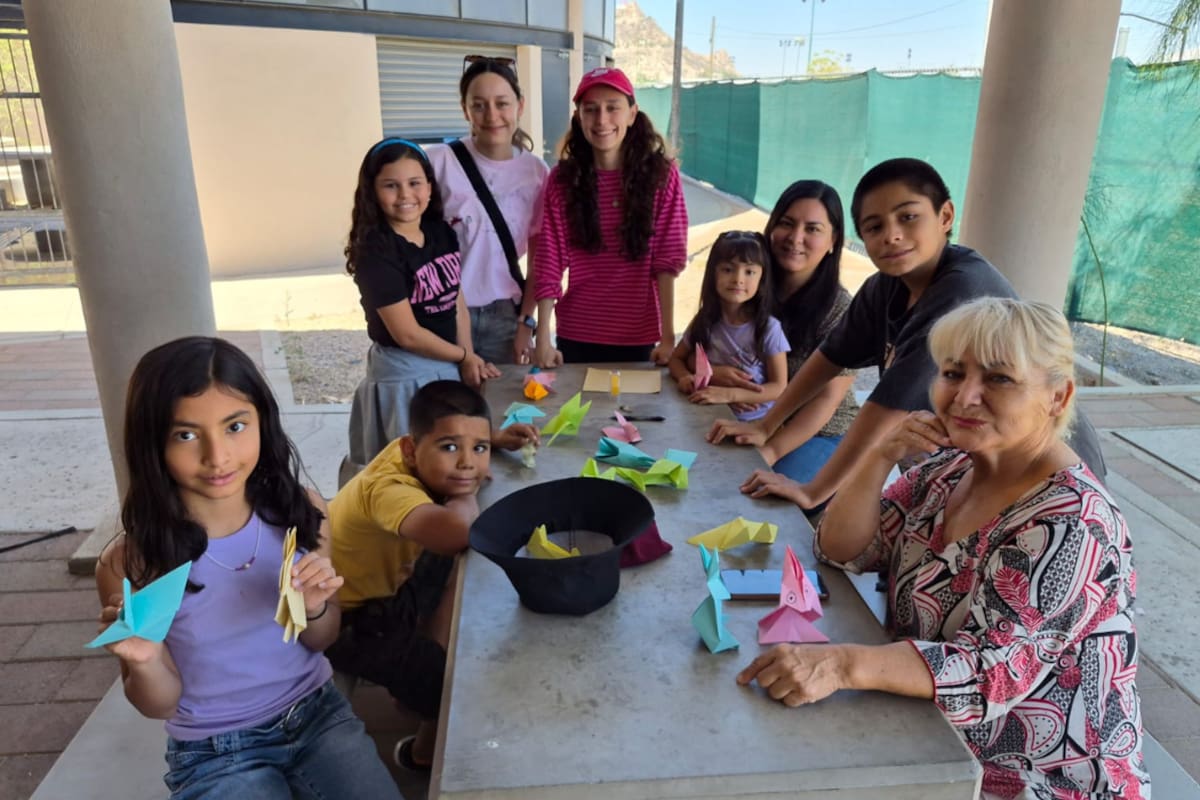 Imparten talleres de cerámica y origami en el Bosque Urbano La Sauceda