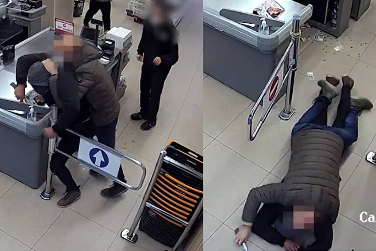 “De película”: Policía fuera de servicio desarma a un ladrón en Barcelona