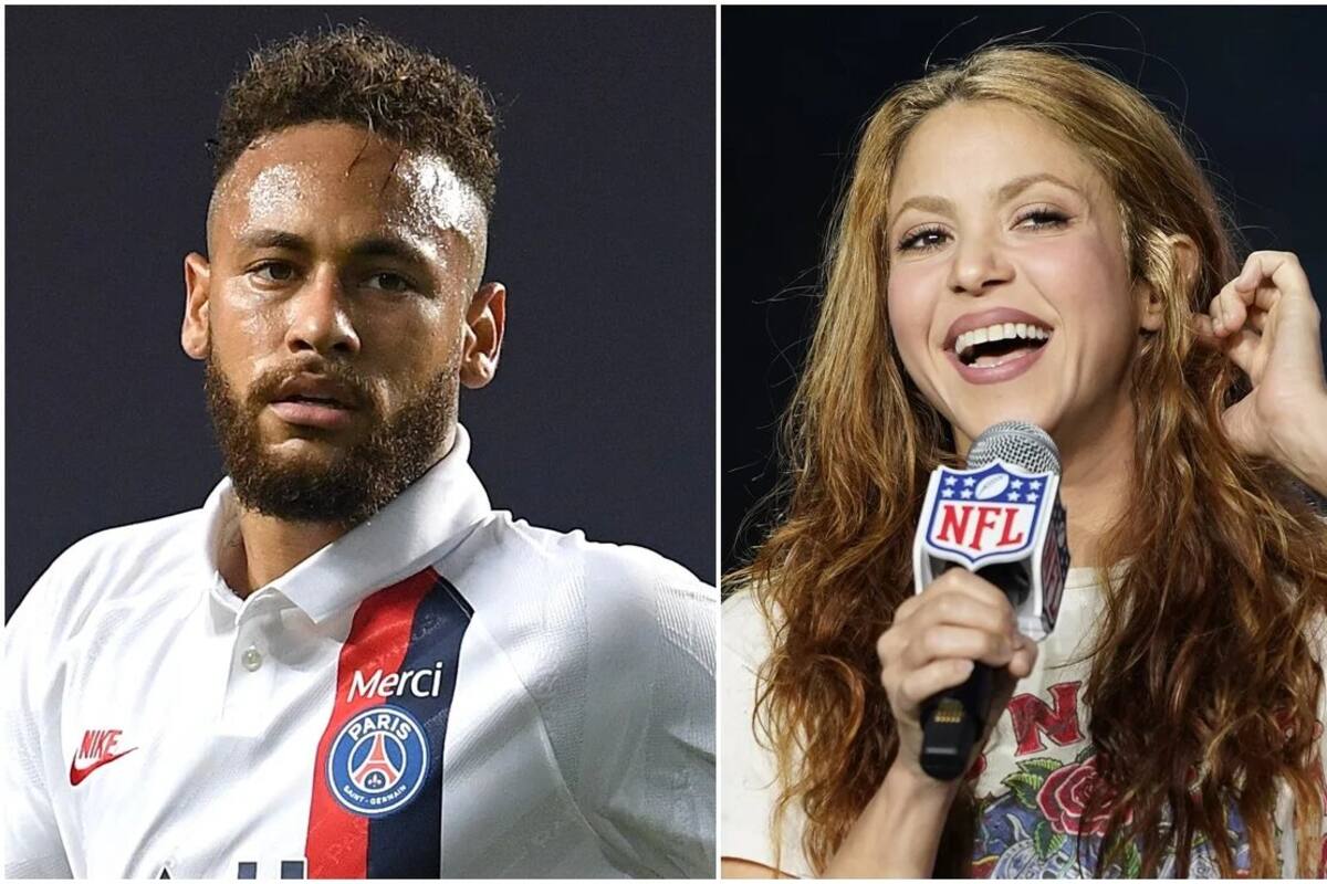 Neymar "mete gol" al mover las caderas como Shakira en redes