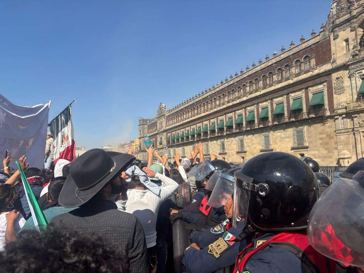 Marcha de la generación Z.