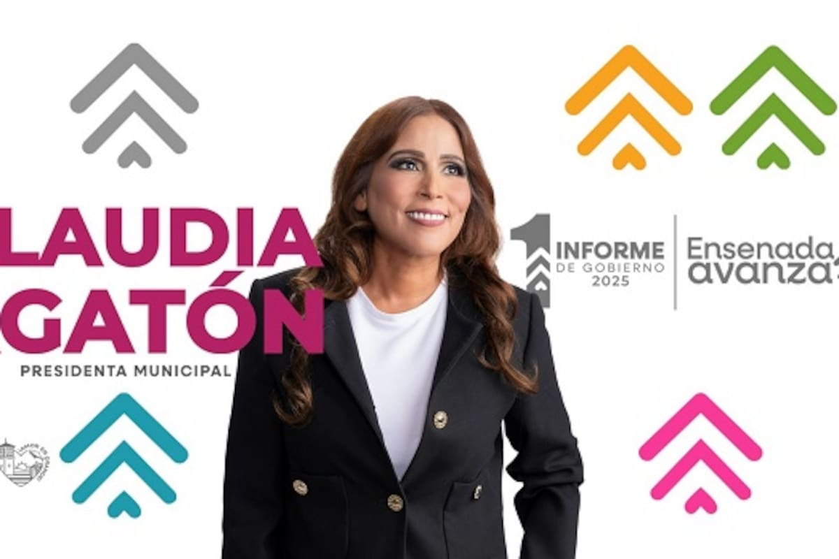Primer Informe de Gobierno de la alcaldesa de Ensenada, Claudia Agatón.