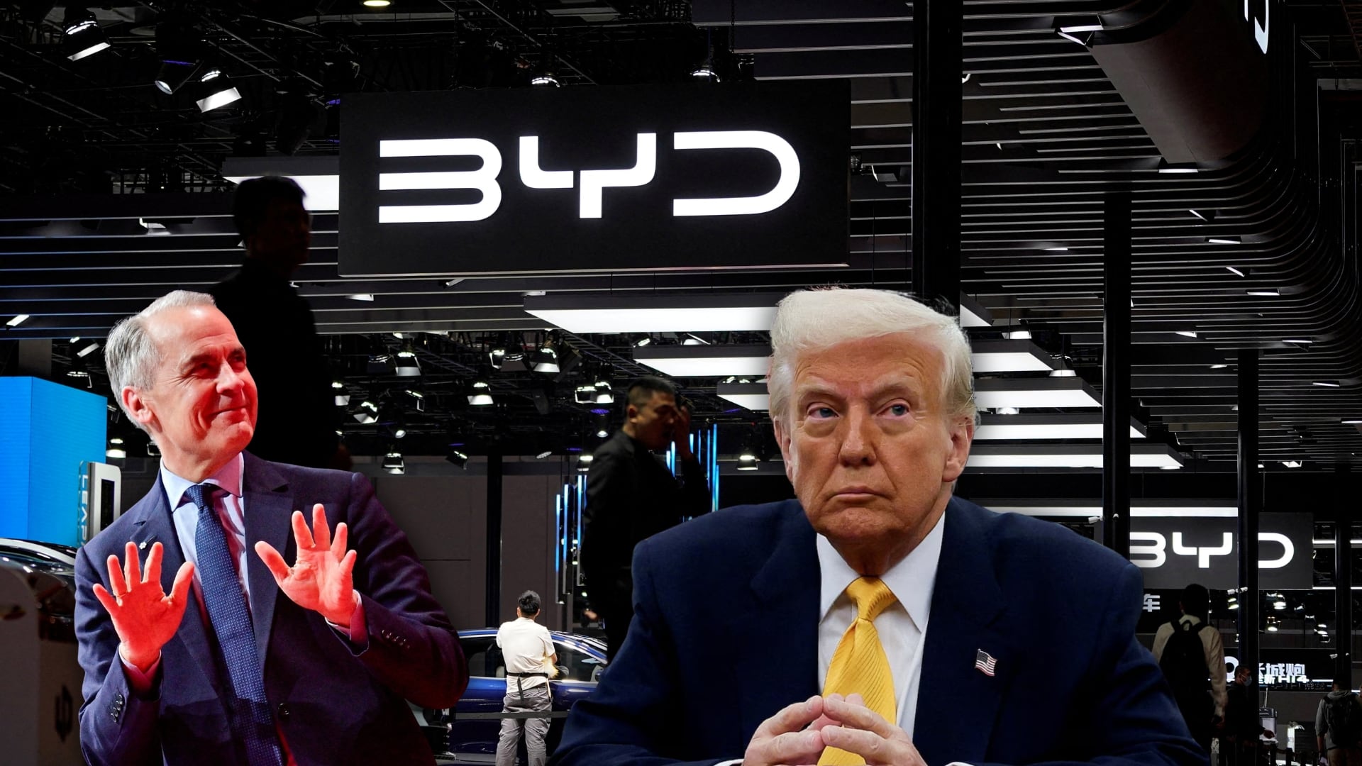 La apertura del mercado canadiense ocurre mientras Donald Trump ha defendido políticas comerciales restrictivas hacia vehículos eléctricos fabricados en China. /Reuters
