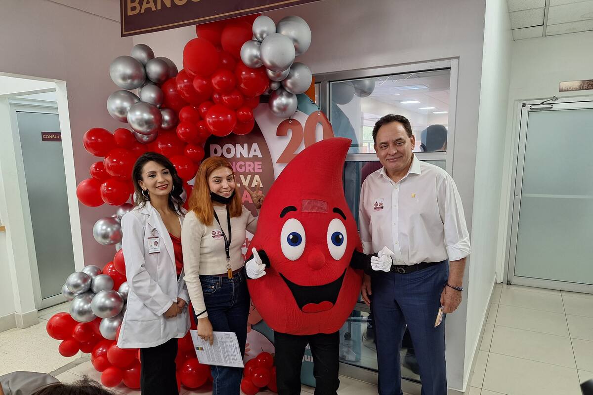 Dona sangre por primera vez a sus 22 años