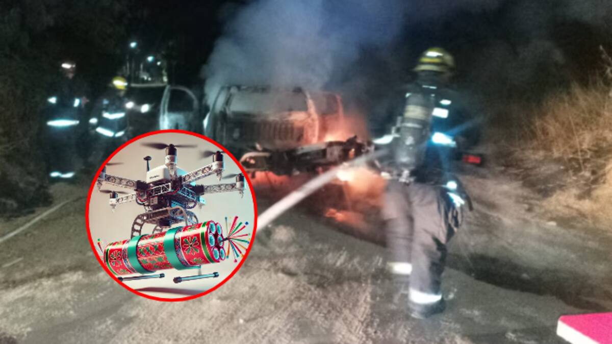 Rocha Moya asegura que la explosión de un vehículo en Culiacán fue causada por un “petardo” lanzado desde un dron