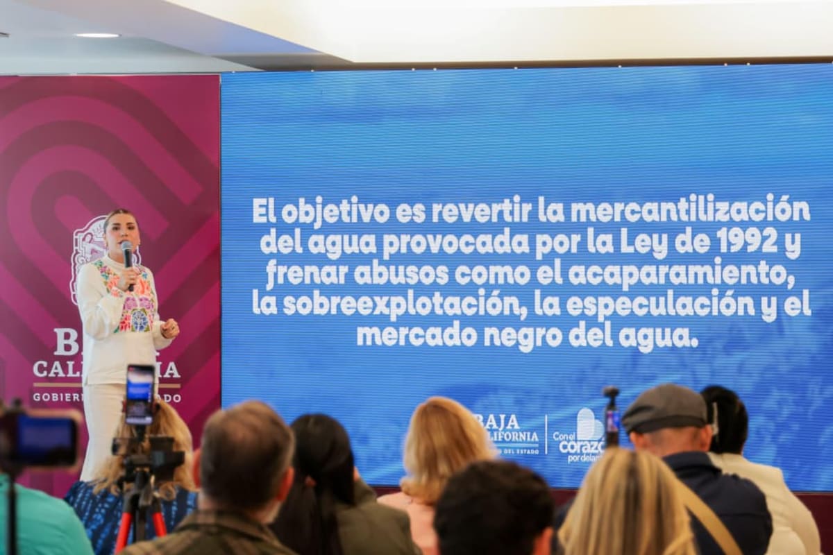 Nueva Ley de Aguas asegura que el agua siga siendo un bien del pueblo: Gobernadora Marina del Pilar