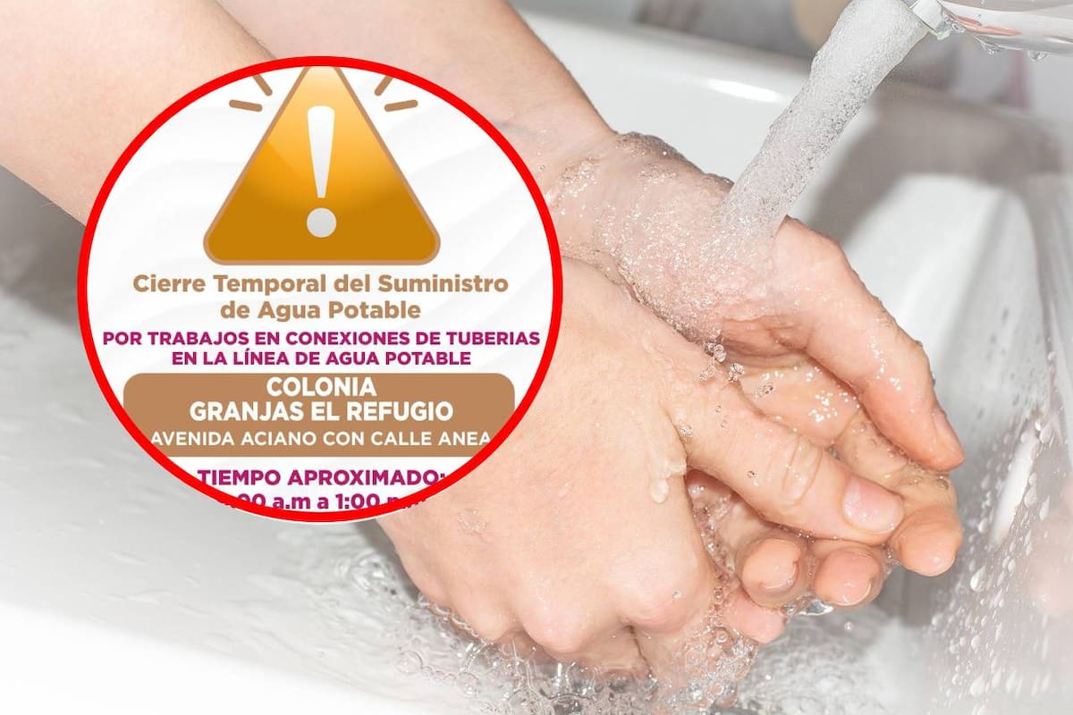 Estas son las colonias donde habrá cierres temporales en el suministro de agua en Mexicali